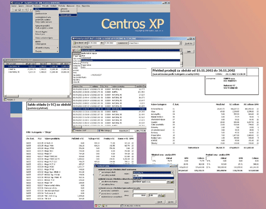 BackOffice, Pokladní systém Centros, QUITEC s.r.o.